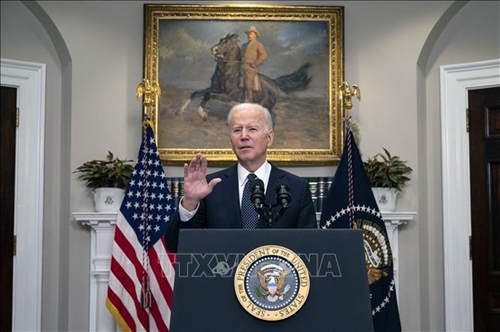 Tổng thống J. Biden: Mỹ và đồng minh sẽ phối hợp trong phản ứng với Nga 
