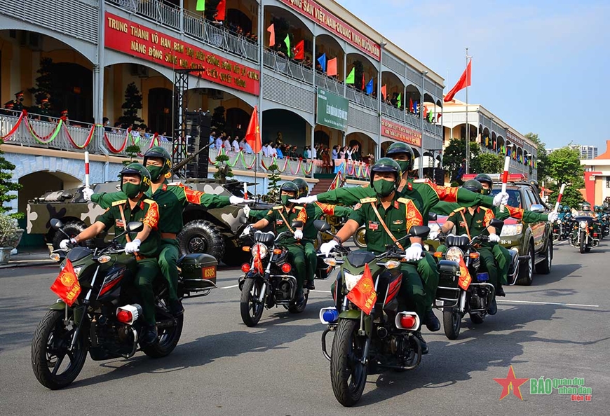 Bộ tư lệnh Thành phố Hồ Chí Minh tổ chức Lễ ra quân huấn luyện năm 2022