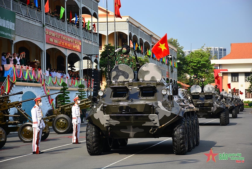 Bộ tư lệnh Thành phố Hồ Chí Minh tổ chức Lễ ra quân huấn luyện năm 2022
