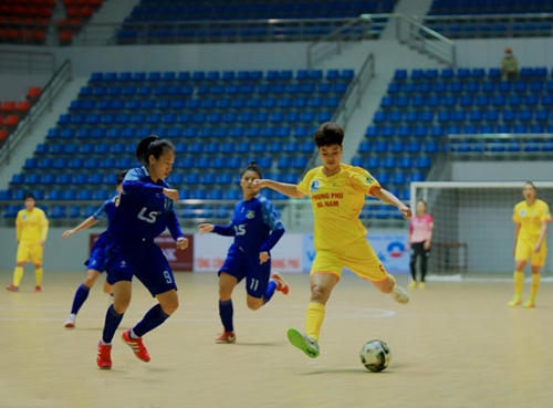 Thái Sơn Nam quận 8 thâu tóm danh hiệu giải futsal nữ quốc gia