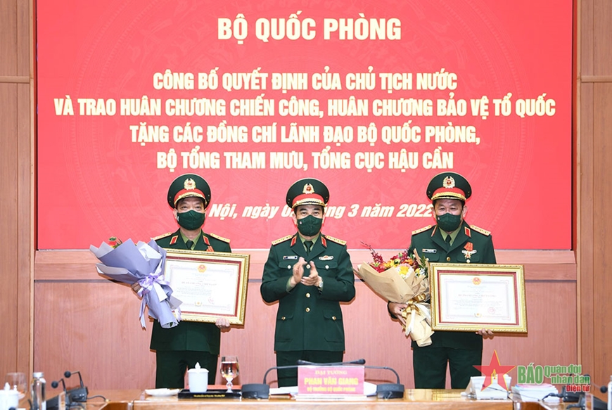 Đại tướng Phan Văn Giang chủ trì Hội nghị giao ban Bộ Quốc phòng tháng 2-2022