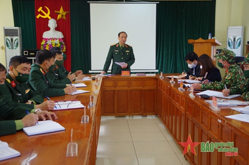 Bộ tư lệnh Quân khu 2 kiểm tra công tác chuẩn bị diễn tập khu vực phòng thủ tại tỉnh Điện Biên