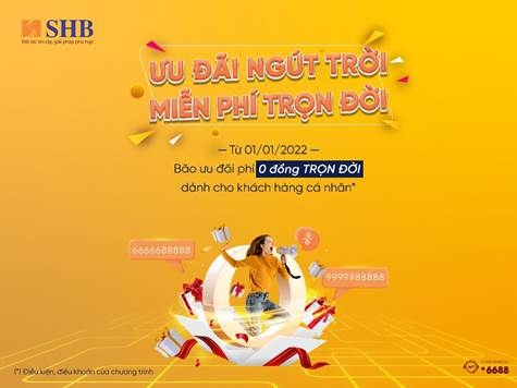 SHB triển khai hàng loạt siêu ưu đãi cho khách hàng cá nhân.