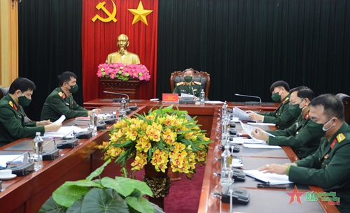 Thượng tướng Đỗ Căn chủ trì họp Hội đồng Thi đua khen thưởng Cơ quan Tổng cục Chính trị