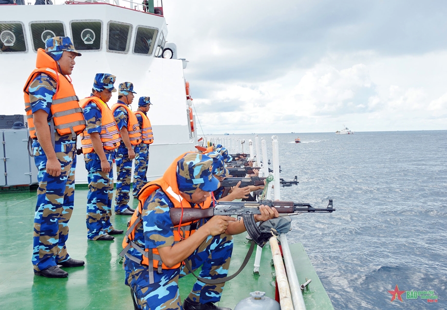 Bộ tư lệnh Vùng Cảnh sát biển 3 nỗ lực thực thi pháp luật trên biển