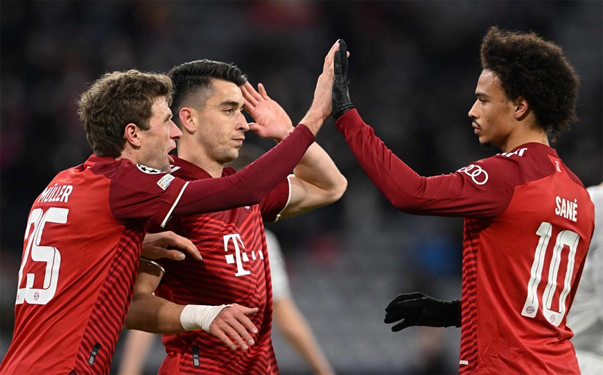 Bayern Munich, Liverpool giành vé vào tứ kết cúp C1 châu Âu