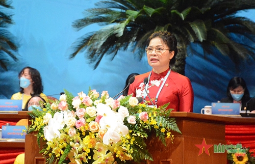 Đồng chí Hà Thị Nga tái đắc cử Chủ tịch Hội Liên hiệp Phụ nữ Việt Nam khóa XIII
