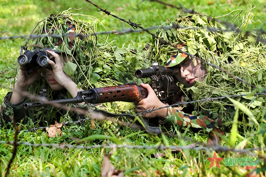 Nét đẹp nữ quân nhân