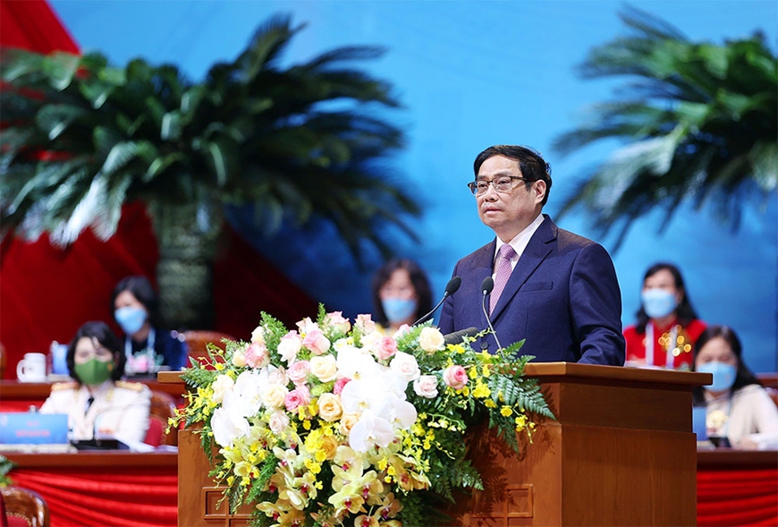 Thủ tướng Phạm Minh Chính: Khơi dậy ý chí, khát vọng, tinh thần yêu nước, tự hào dân tộc của phụ nữ Việt Nam