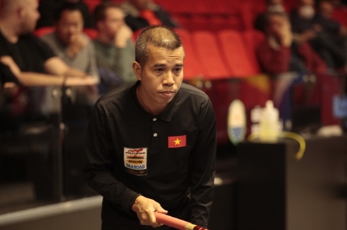 Đội tuyển Việt Nam thắng ấn tượng tại giải Billiards Carom 3 băng thế giới