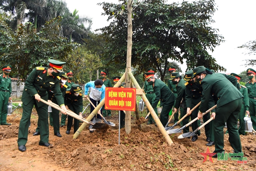 Phát động Tết trồng cây chào mừng thành công Đại hội đại biểu Phụ nữ toàn quốc lần thứ XIII