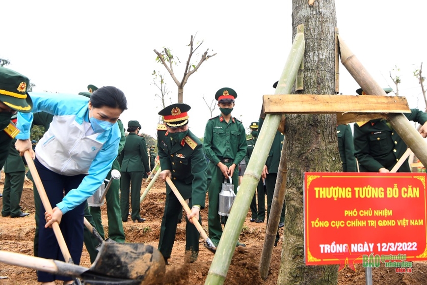 Phát động Tết trồng cây chào mừng thành công Đại hội đại biểu Phụ nữ toàn quốc lần thứ XIII