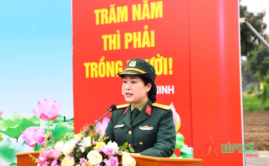 Phát động Tết trồng cây chào mừng thành công Đại hội đại biểu Phụ nữ toàn quốc lần thứ XIII