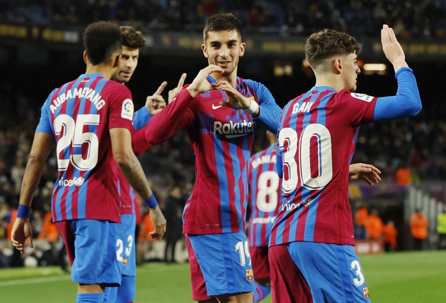Vòng 28 La Liga: Barca thắng đậm Osasuna