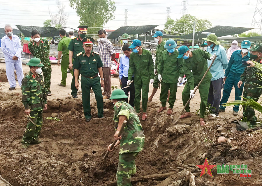 Mở rộng tìm kiếm hài cốt liệt sĩ tại Nhơn Trạch (Đồng Nai)