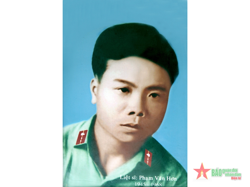 Đồng chí Phạm Văn Hơn thuộc Đại đội 2, Tiểu đoàn 3-KH