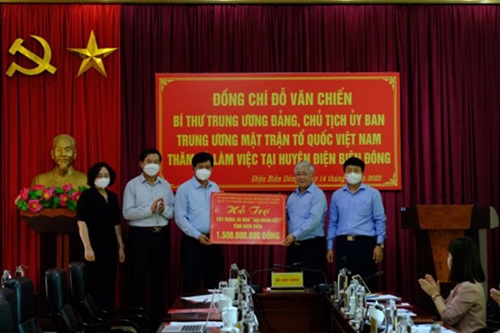 Hỗ trợ kinh phí xây mới 30 nhà đại đoàn kết trên địa bàn tỉnh Điện Biên