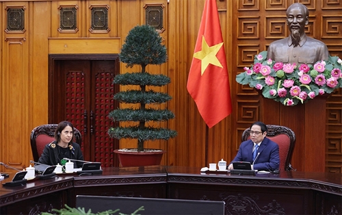 Thủ tướng Phạm Minh Chính tiếp Đại sứ New Zealand tại Việt Nam