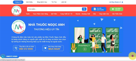Nhà thuốc Ngọc Anh và hướng đi phát triển thêm nhà thuốc online mới đột phá trong thị trường dược phẩm