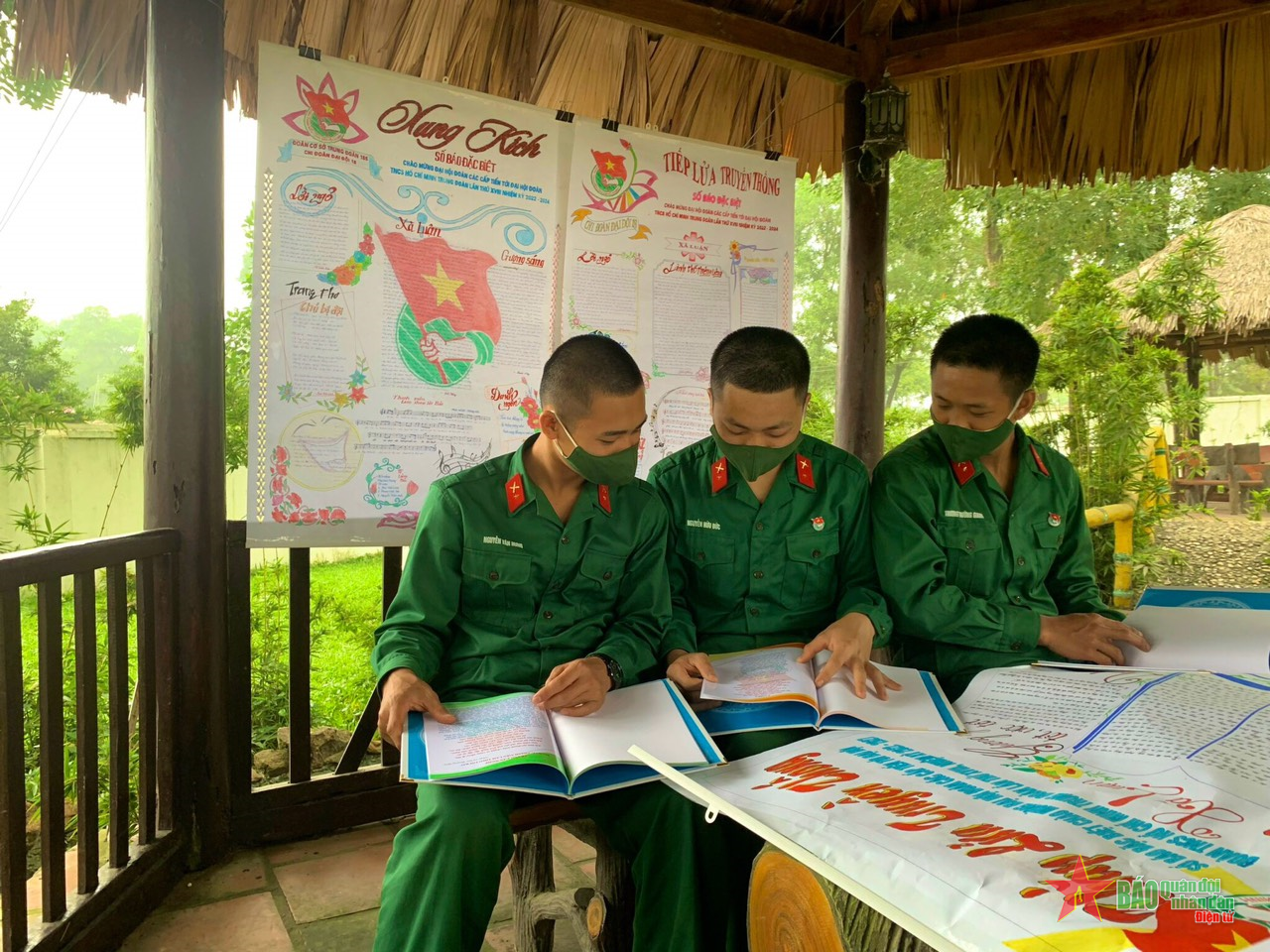 Sức trẻ tháng Ba ở Trung đoàn 165