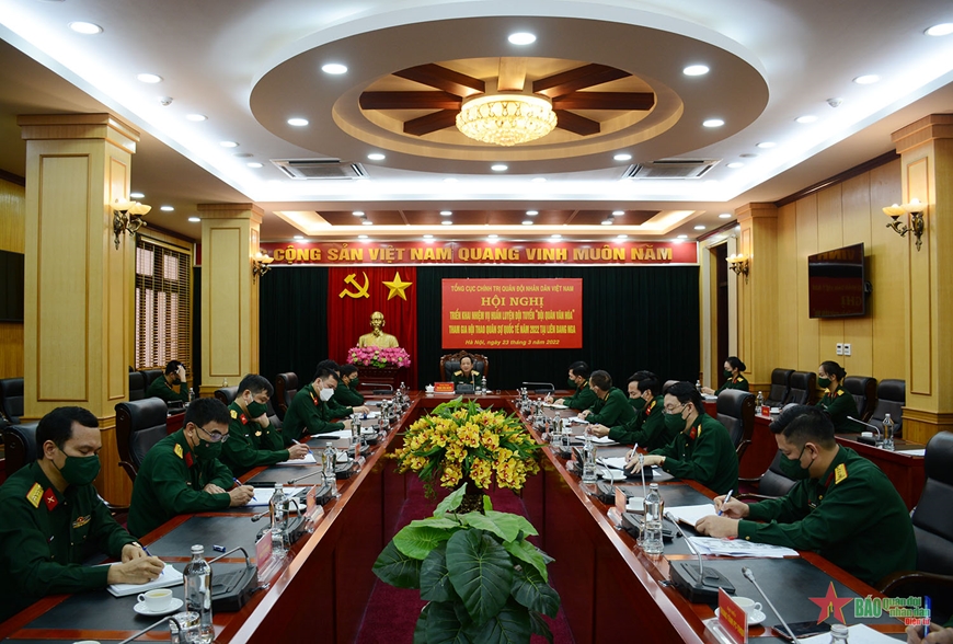 Triển khai nhiệm vụ huấn luyện Đội tuyển “Đội quân văn hóa” tham dự Hội thao Quân sự quốc tế năm 2022