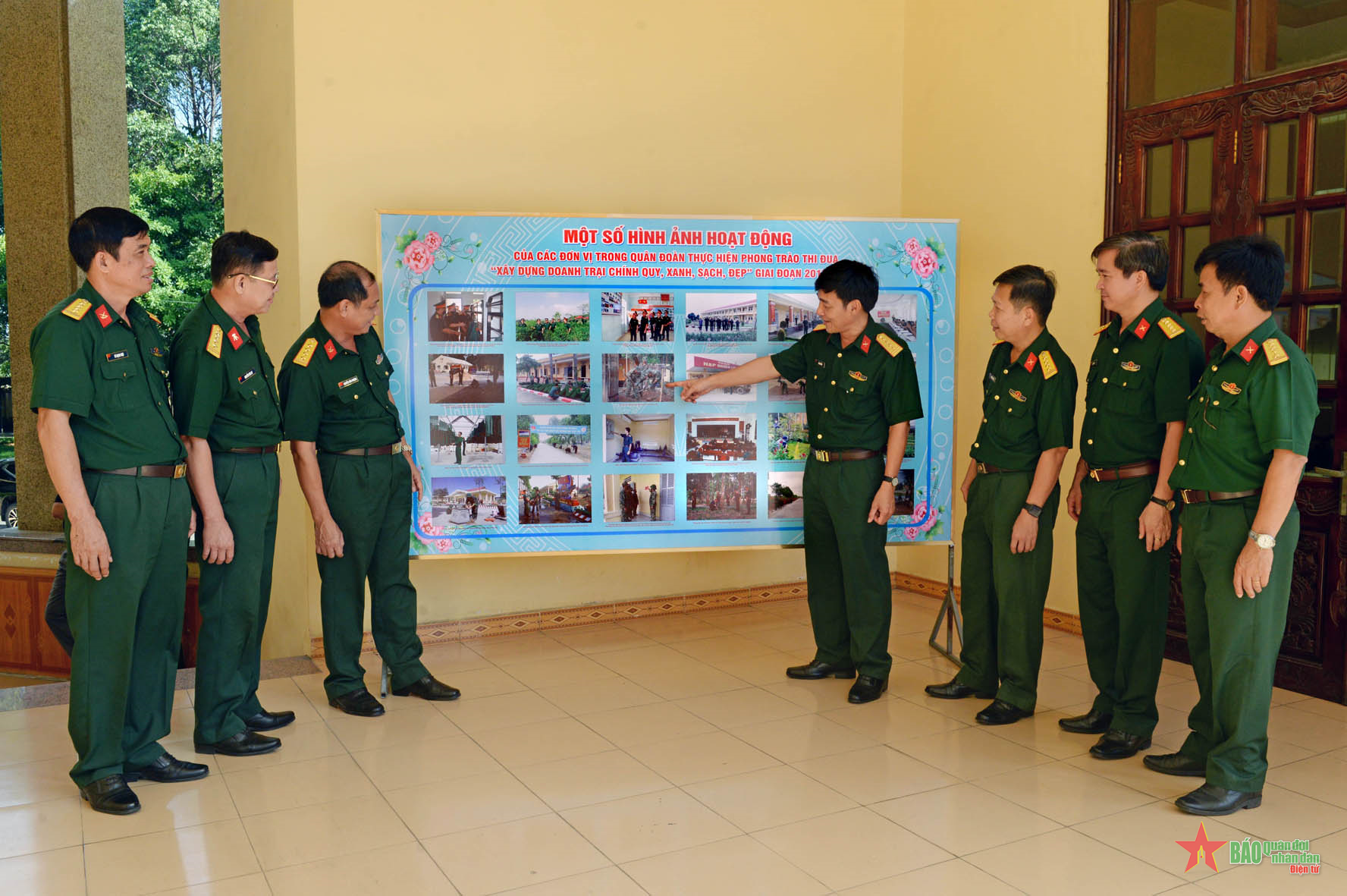 Quân đoàn 4: Phấn đấu đến năm 2025 hầu hết các đơn vị đạt doanh trại chính quy, xanh, sạch, đẹp