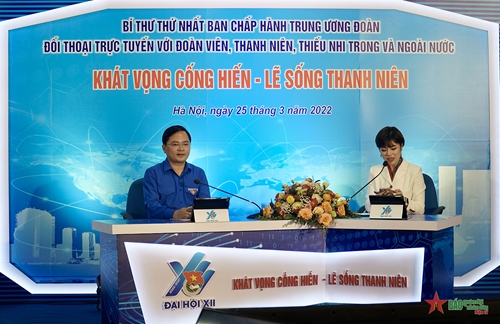 Thanh niên Việt Nam toàn cầu đối thoại với Bí thư thứ nhất Trung ương Đoàn