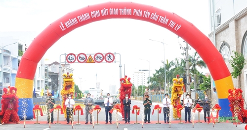 Đà Nẵng kánh thành công trình nút giao thông phía Tây cầu Trần Thị Lý