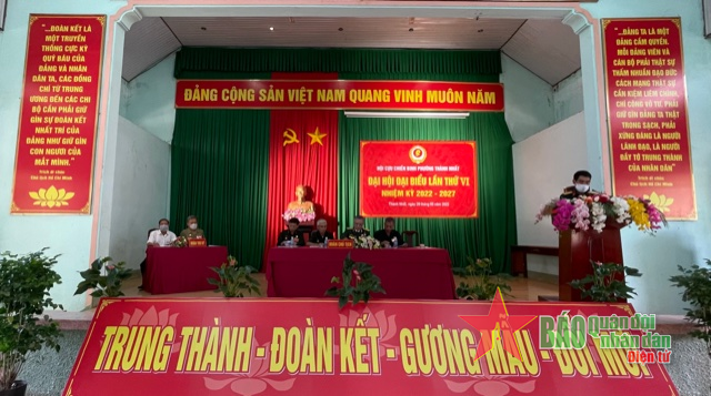 Hội Cựu Chiến binh tỉnh Đắk Lắk chỉ đạo làm điểm đại hội cựu chiến binh cấp xã, phường, thị trấn 