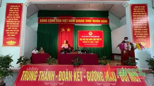 Hội Cựu Chiến binh tỉnh Đắk Lắk chỉ đạo làm điểm đại hội cựu chiến binh cấp xã, phường, thị trấn 
