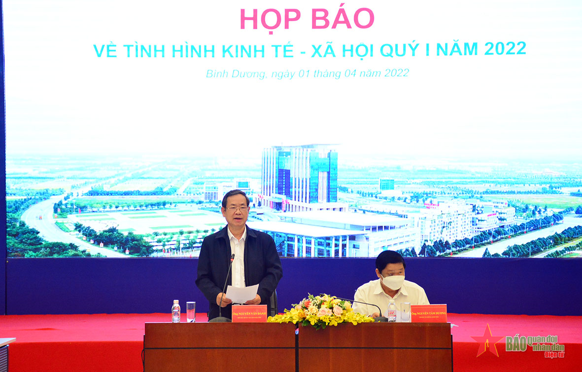 Kinh tế tỉnh Bình Dương chuyển biến tích cực trong quý I năm 2022