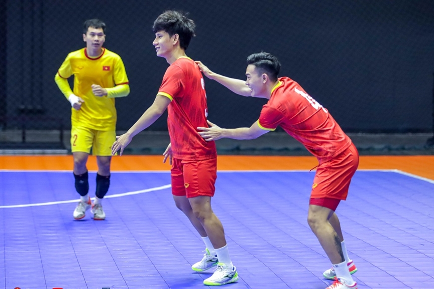 Đội tuyển futsal Việt Nam sẵn sàng tranh tài giải Đông Nam Á