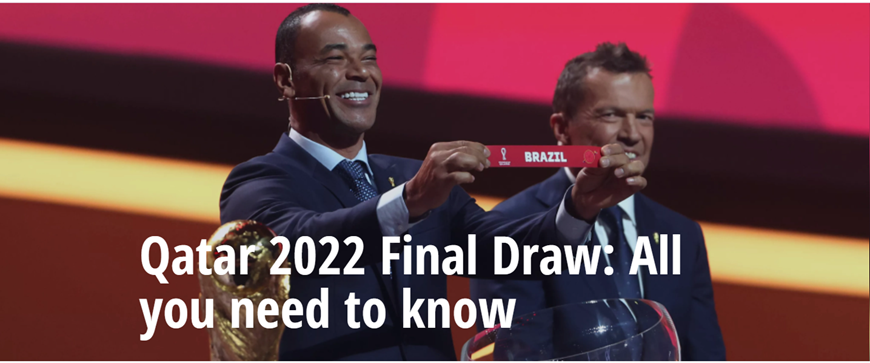 Kết quả bốc thăm World Cup 2022: Đức cùng bảng Tây Ban Nha