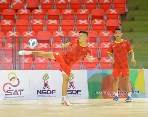 Đội tuyển futsal Việt Nam chốt danh sách dự giải Đông Nam Á