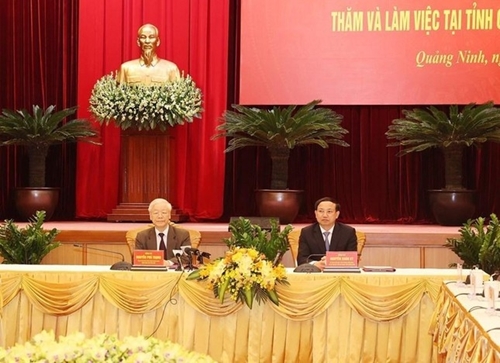  Tổng Bí thư Nguyễn Phú Trọng thăm, làm việc tại tỉnh Quảng Ninh
