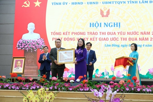 Nhiều mô hình sáng tạo trong phong trào thi đua yêu nước của tỉnh Lâm Đồng