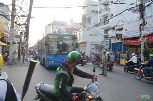TP Hồ Chí Minh tập trung kéo giảm ùn tắc, tai nạn giao thông