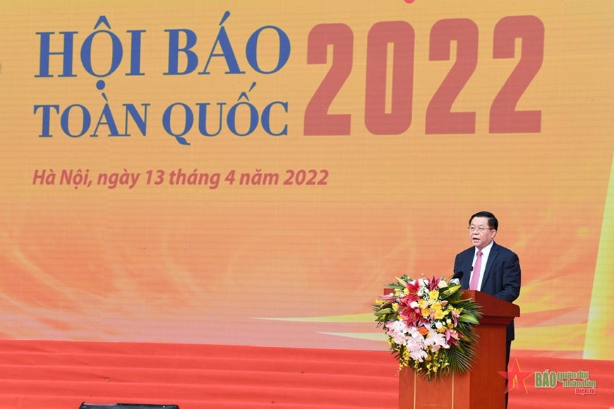 Khai mạc Hội Báo toàn quốc 2022 với chủ đề: Báo chí Việt Nam đoàn kết, chuyên nghiệp, hiện đại và nhân văn