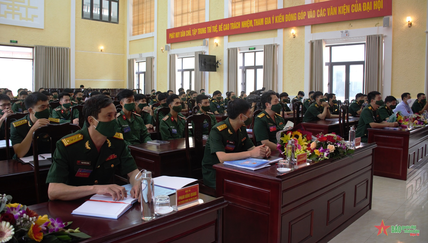 Kho J106 tổ chức Đại hội Đoàn cơ sở nhiệm kỳ 2022-2027