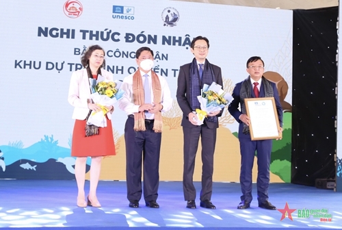 Ninh Thuận đón nhận quyết định công nhận Khu dự trữ sinh quyển thế giới Núi Chúa