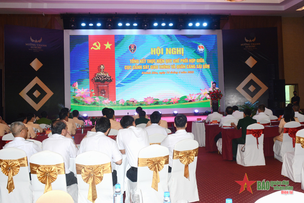 Tổng kết 5 năm quy chế phối hợp giữa Tân cảng Sài Gòn và Cục Cảnh sát giao thông