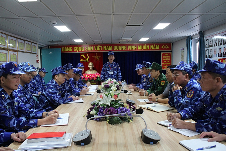 Cảnh sát biển Việt Nam lên đường thực hiện nhiệm vụ tuần tra liên hợp