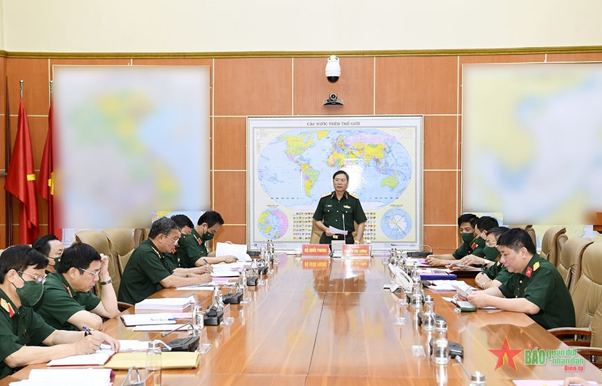 Đánh giá, nghiệm thu kết quả nghiên cứu đề tài về nhiệm vụ quân sự, quốc phòng trong tình hình mới