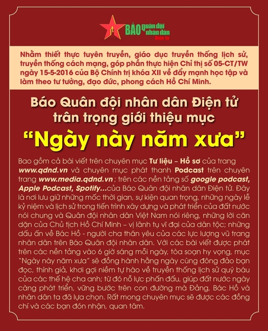 Ngày 27-4-1966: Ngày thành lập Quân khu Trị Thiên