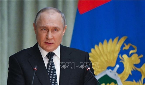 Tổng thống V.Putin nhận định nền kinh tế Nga ổn định