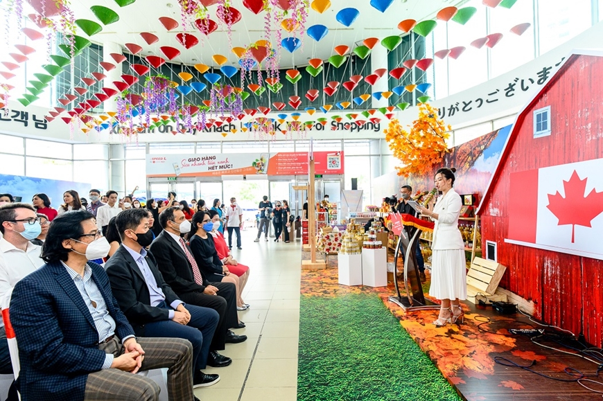 Khai mạc Tuần lễ quảng bá thực phẩm và hàng tiêu dùng cao cấp của Canada tại TP Hồ Chí Minh