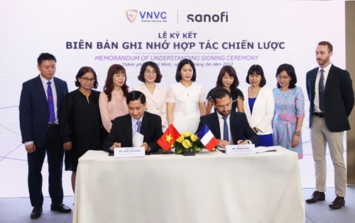 Sanofi sẽ cung ứng vắc xin chất lượng cao cho người dân Việt Nam