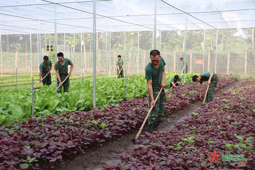 Để bộ đội “ăn ngon, mặc đẹp, ngủ ấm, uống sạch”