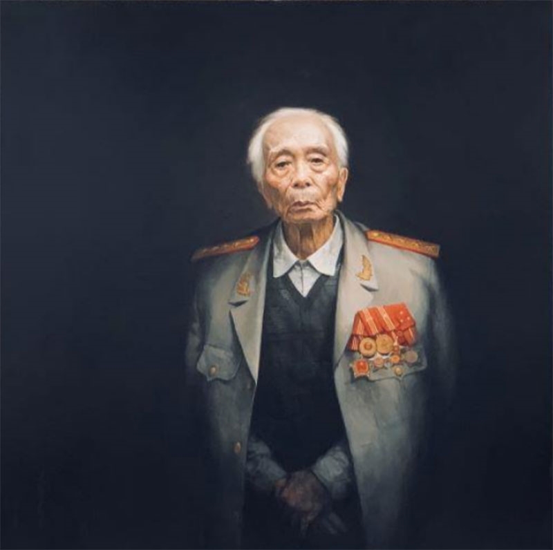 Trưng bày hai bức tranh “Điện Biên Phủ” và Đại tướng Võ Nguyên Giáp
