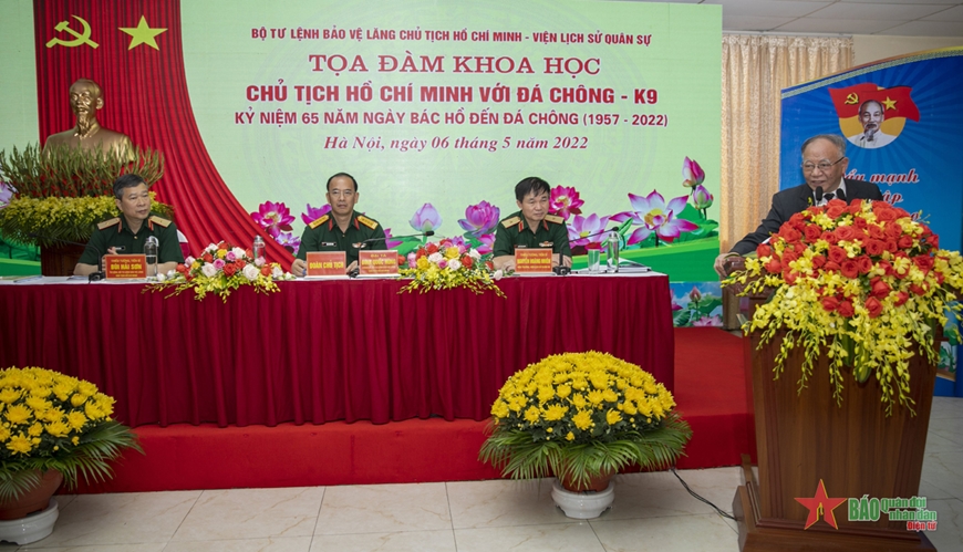 Tọa đàm “Chủ tịch Hồ Chí Minh với Đá Chông – K9”